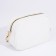 Bag Cross-Bodi with a zipper, white color