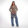 Female bag Textura, small size, color gray