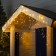 Garland "fringe" 3 × 0.6 m, IP44, UMS, transparent thread, 160 smd-led, glow warm white, 220 V