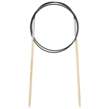 Circular knitting needles, bamboo, 2.5 mm/80cm, 1 pc-1