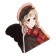 A set of magnetic bookmark for books Calligrata 4 pieces, "anime", mix