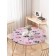 Tables on the table “Flower slots”, round, oxford, elastic band, size 120x120 cm, diameter 75-100 cm