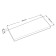 Wall -mounted shelf “FOROR 1.4”, 400 × 250 × 37 mm, vestiburates, white oak color