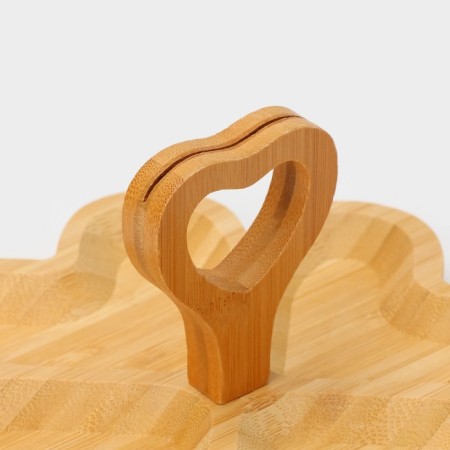 Menzhitsa Dolyana "Flower", 19.5 × 19.5 cm, bamboo-5