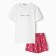 Women's pajamas (T-shirt and shorts) KAFTAN PARTY TIME, size 44-46