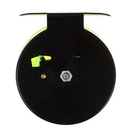 Inertial coil, plastic metal, diameter 6.5 cm, black-green color, 701-4