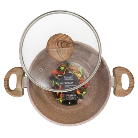 Kazan Panairo Barbara, with a lid, 5 liters-1