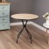 Table Kitchen Rund LDSP 22 mm, 780x780x740, Irish oak