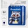 Gift set by notebook and mini-hand "Raccoon"
