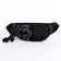 Textile belt bag with a pocket pocket 30*14*6 cm