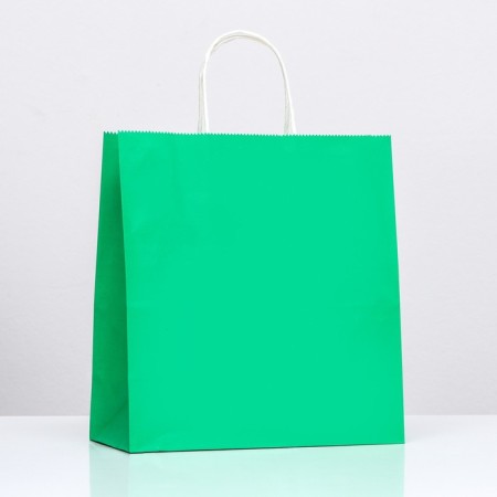 Crafts "Rainbow", Green, 25 x 12 x 27 cm, 80 g/m2, 1 pcs