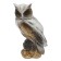 Figure "Owl" white 11x22x9cm