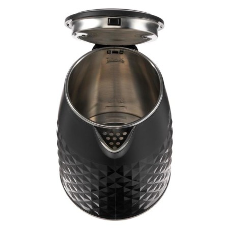 Electric kettle "Dobrynya" DO-1237B, plastic, KOBE Metal, 2.8 L, 2200 W, Black-4
