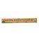 Middle bamboo toothbrush in the box, green