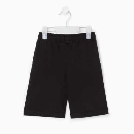 Shorts for a boy, black color, height 122 cm-5