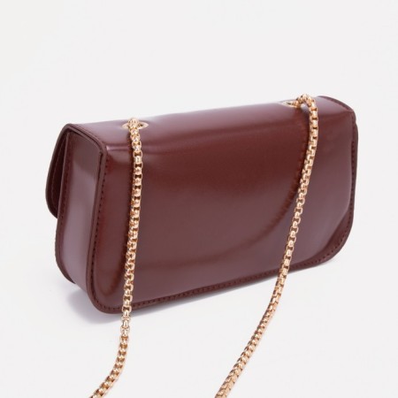 Bag-mixer on fasteners, burgundy color-1