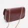 Bag-mixer on fasteners, burgundy color