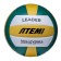 Volleyball ball atemi Leader (N), PVC laminated, 18 panels, glued, circle 65-67 cm