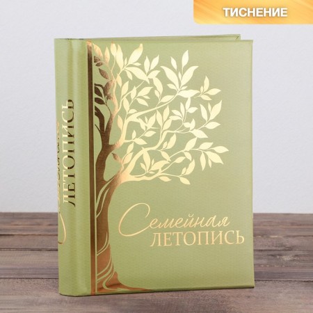 The genealogy book "Family Chronicle", 30 sheets, 24.5 x 29.2 cm-1