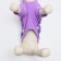Sweatshirt with a hood for dogs, size L, lilac cage (DS 31, Osh 44, OG 50 cm)