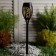 Garden lamp on the solar battery "Fakel", 8 × 50 × 8 cm, 12 LED, flame effect