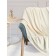Mousse plaid, size 200x220 cm, beige color