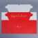 Folding box for 6 cupcakes with the Hugge window, 25 x 17 x 10 cm, New Year