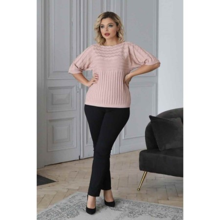 Female jumper, size 52, powder color-1