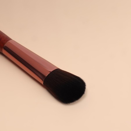 Brush Wood makeup, 18 (+/- 1) cm, brown color-3