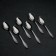 Teaspoon "Oak", thickness 2 mm, silver color