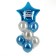 A set of balloons "Son", foil, latex, 9 pcs.