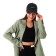 Women's cap "Dushnil", jeans, rr 56