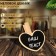 Cretaceous price tag "on the clothespin" 6.6 × 7.2, heart, (packing 10 pcs.), Black color