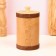 TUES "Flowerers", Round, D = 8 cm, birch bark