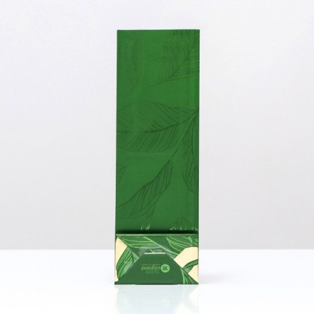 Package Pack Pack, 4-layer, gold "Green sheet", window, 8 x 5 x 24 cm-1