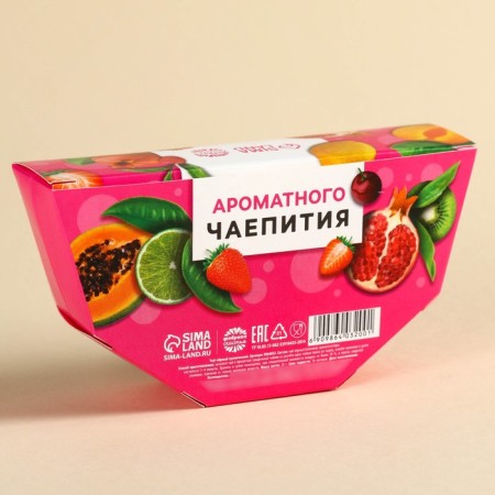 Black tea "Tropical nectar" taste: tropical fruits, 20 g.-2
