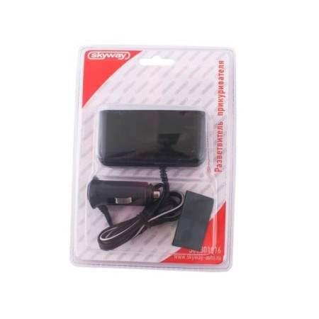Coincoil Ridder 2 Nests + USB Skyway Black, 10A, USB 1A, S02301016 FURCHER-1
