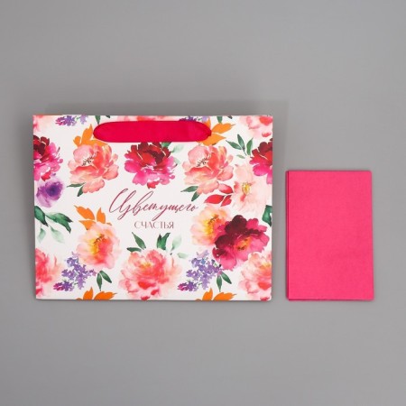 Package Gift Laminated with silence, packaging, "Happiness", MS 23 x 18 x 10 cm-7