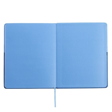 Universal Diary Grade 1-11, 48 sheets "Blue", a solid cover made of artificial leather, pancake embossing, Lasasse-13