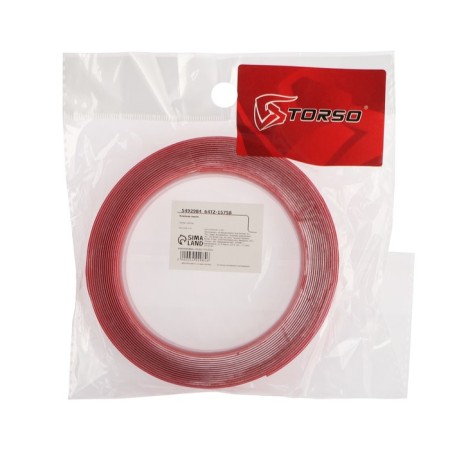 Adhesive tape Torso, transparent, bilateral, acrylic, 15 mm × 5 m-1