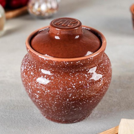 Potter traditional "brown marble", 0.6 liters
