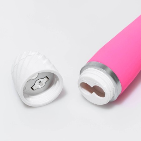 Massage vibrator, 17.2x4x4 cm, pink-1