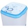 Optima washing machine MS-35St, a series "Baby", 170 watts, 3.5 kg, blue and white
