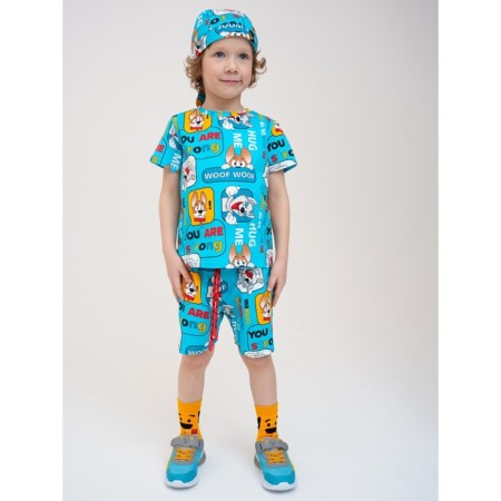 Set for a boy PlayTude: T -shirt and shorts, height 98 cm-2
