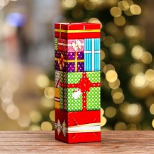 Подарочная коробка "Подарки" , Башня 12 х 12 х 40см