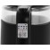 Electric kettle Oursson EK17333WD/BL, plastic, glass flask, 1.7 l, 2200 watts, black
