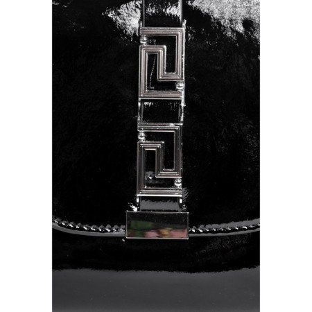 Bag Cross-Body Women's, genuine leather, Ludor black, 25x8x20 cm-2