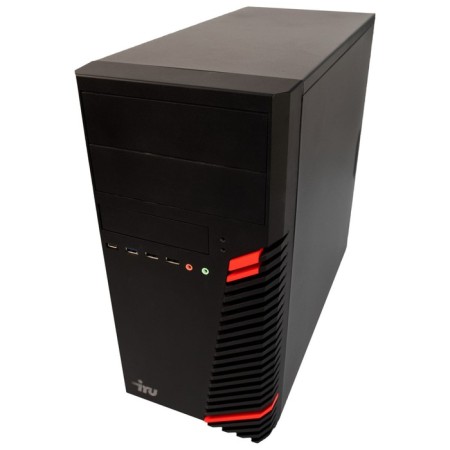 Computer IRO Office 310H5SM MT, i5 11400, 8 GB, SSD 256 GB, UHDG 730, FDOS, Black-2