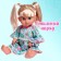 Clothing for Pups, 2 things: bandage, dress, 40-44 cm