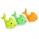 Rubber toy "Fish", mix
